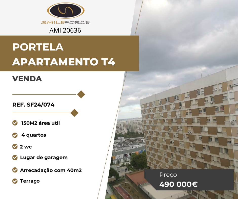 Apartamento na Portela